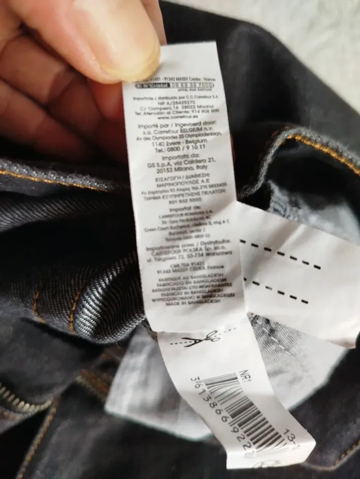 Jean noir garçon Carrefour taille 13/14 ans - photo numéro 7