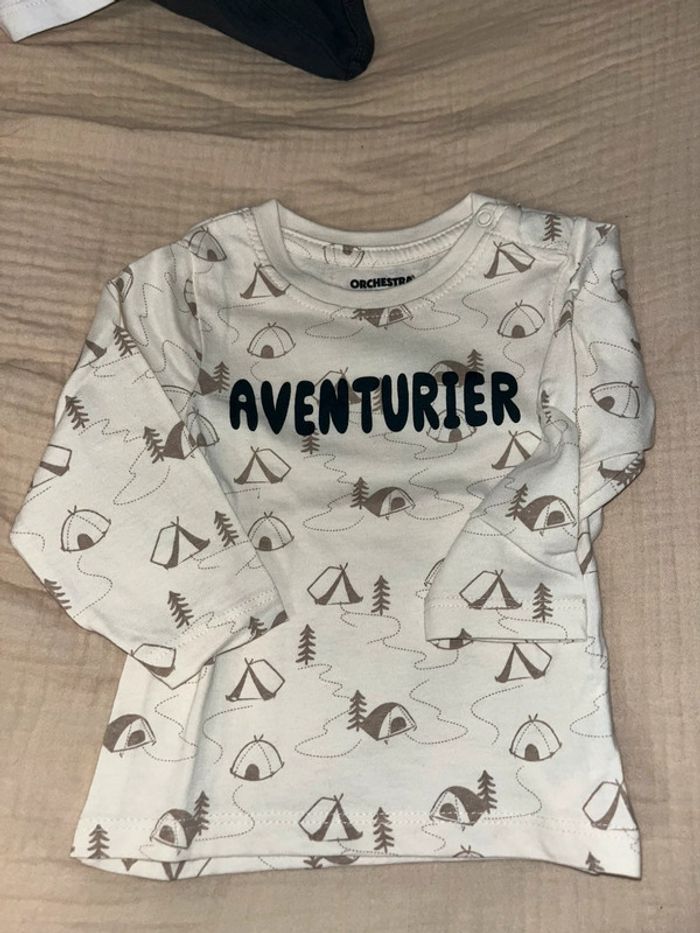 Lot t-shirts manches longues - photo numéro 5