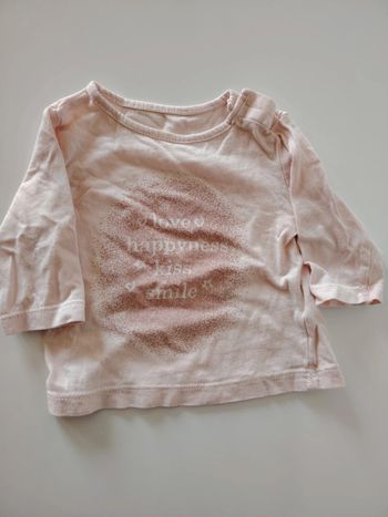 T-shirt manches longues 1 mois