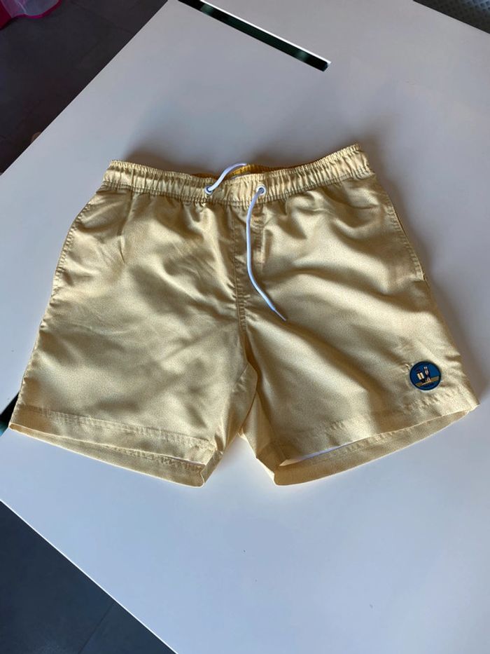 Short de bain jaune moucheté - photo numéro 3