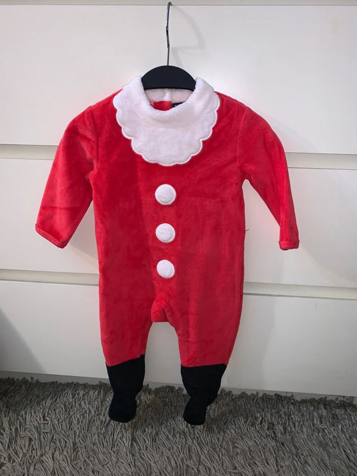 Grenouillère père Noël (taille 6 mois) - photo numéro 4