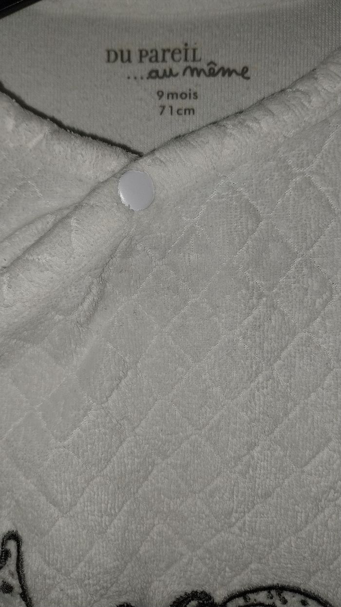 Pyjama/ dorsbien/ Grenouillère État neuf Taille 9 mois Dpam - photo numéro 7