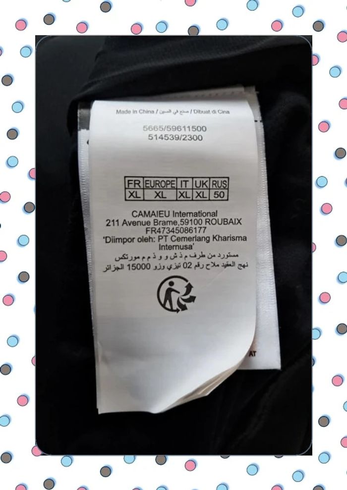 Haut femme XL – Jamais porté – Sequins & voile transparent - photo numéro 9