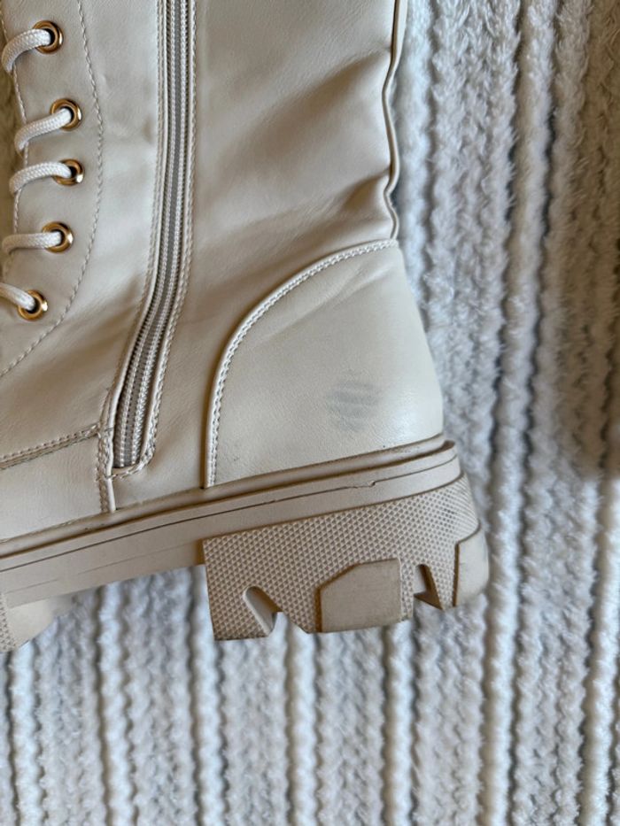 Bottes beiges / Taille 41 - photo numéro 5