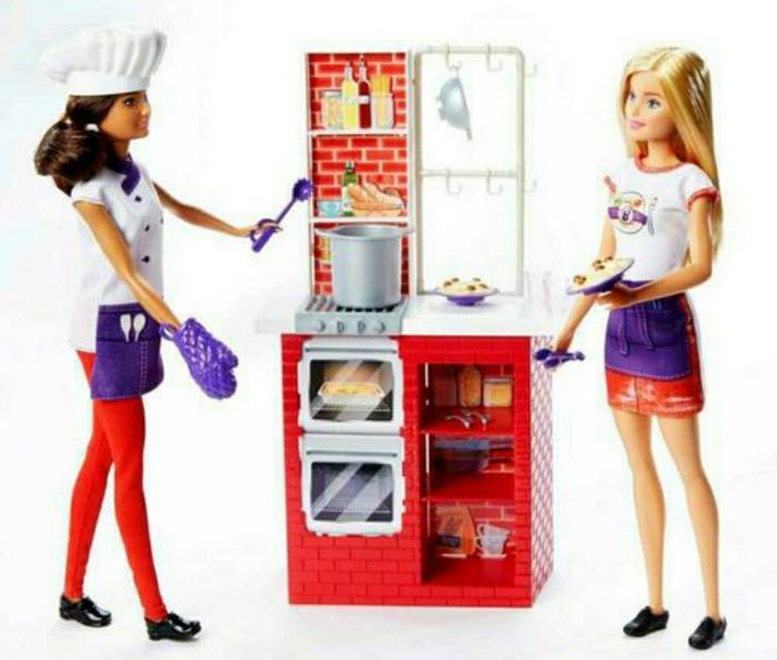BARBIE ET SON CHEF DE CUISINE MATTEL NEUF - photo numéro 4