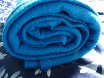 Couverture polaire Bebe Confort enfant plaid puericulture bleu TBE