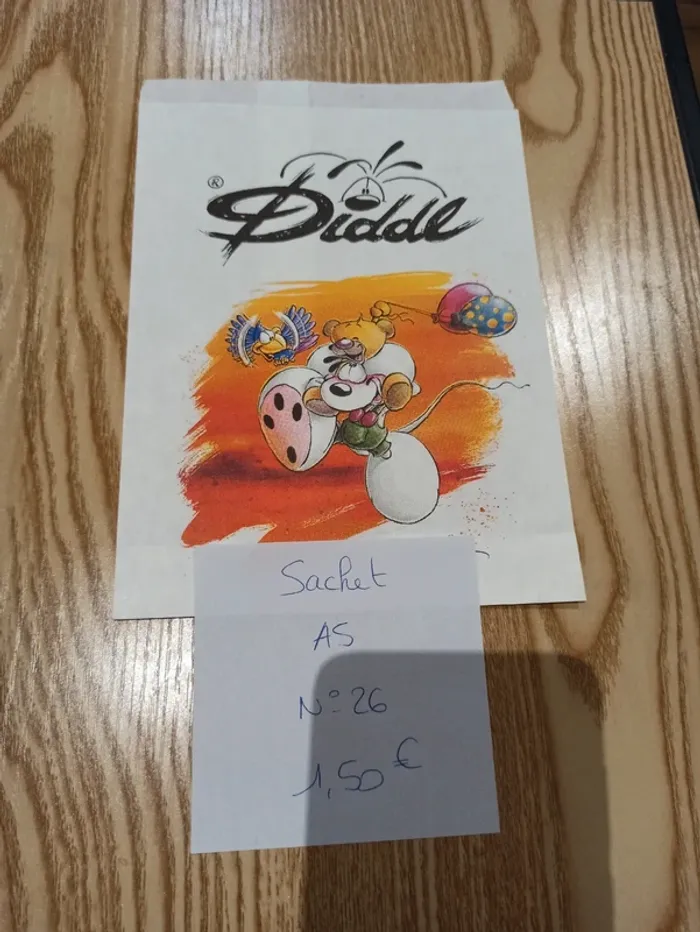 Sachet en papier Diddl A5 26 1,50€