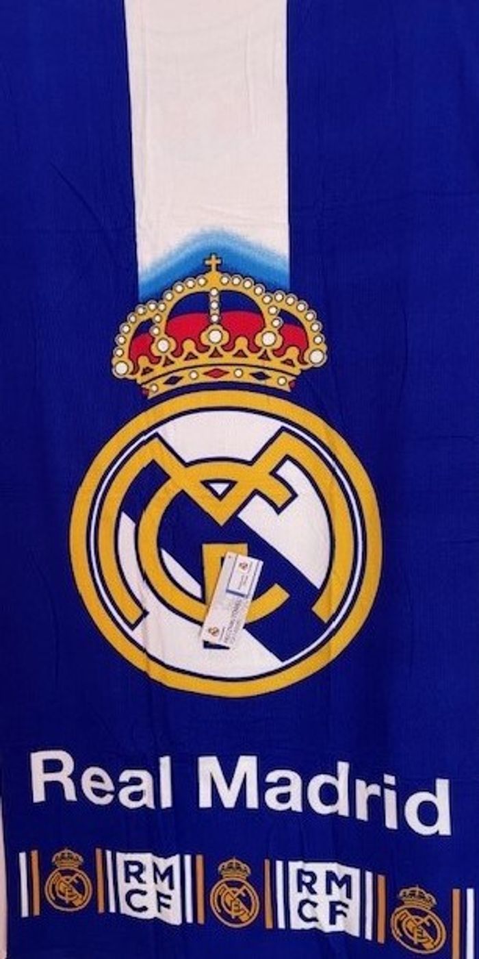 Drap de bain Real Madrid bleu