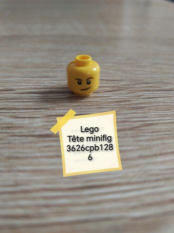 Lego tete minifig 3626cpb1286