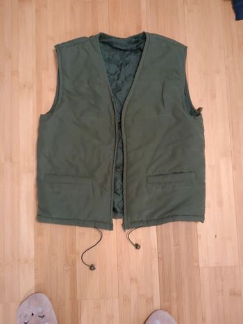 Veste manteau sans manche