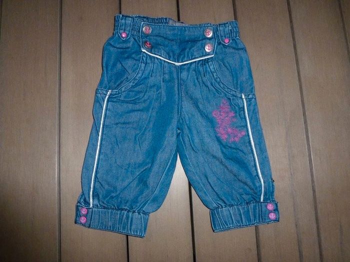 Tee shirt + pantalon bébé fille 6 mois - photo numéro 3