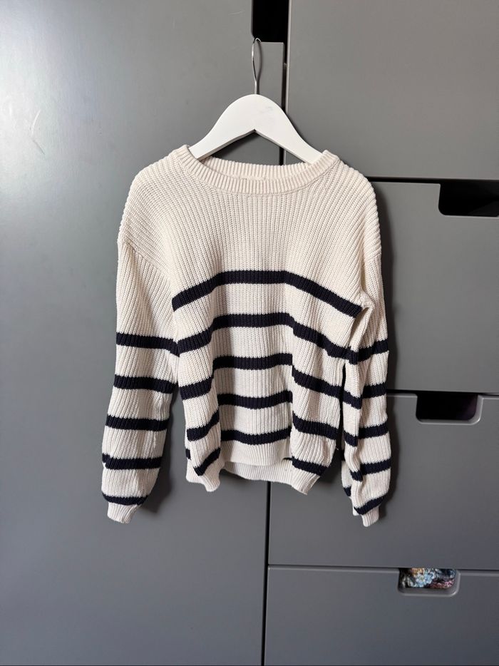 Pull rayée