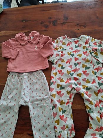 Lot de 2 pyjamas Tape à l'œil 24 mois