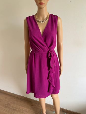 Robe fuschia neuve sans manches Morgan taille 34 (valeur 65€)