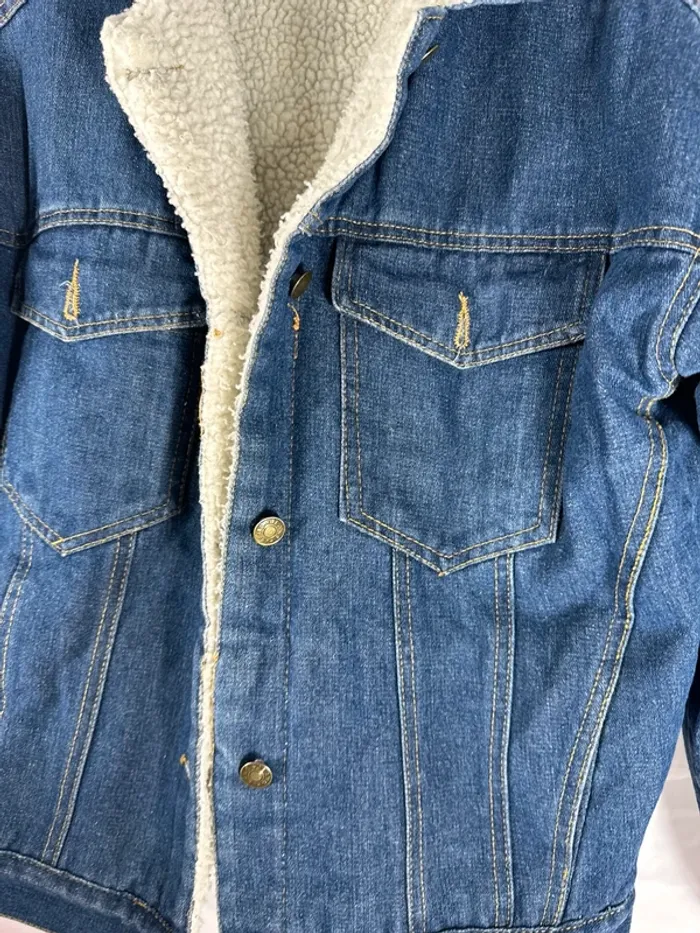 Veste en jean YesStyle – Doublée moumoute, stylée & chaude - photo numéro 2