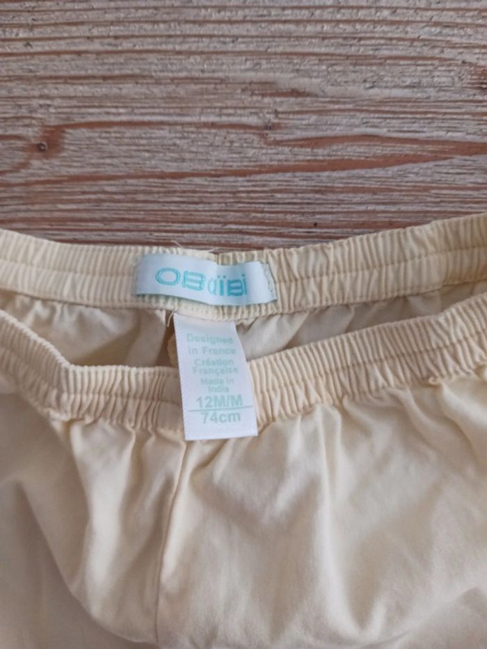 Short fille été 12 mois Obaïbi - photo numéro 3