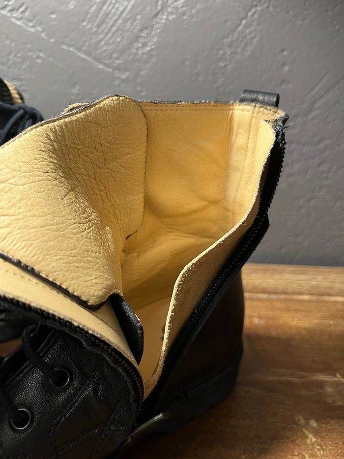 Bottines Pom D’Api neuves tout en cuir - photo numéro 4