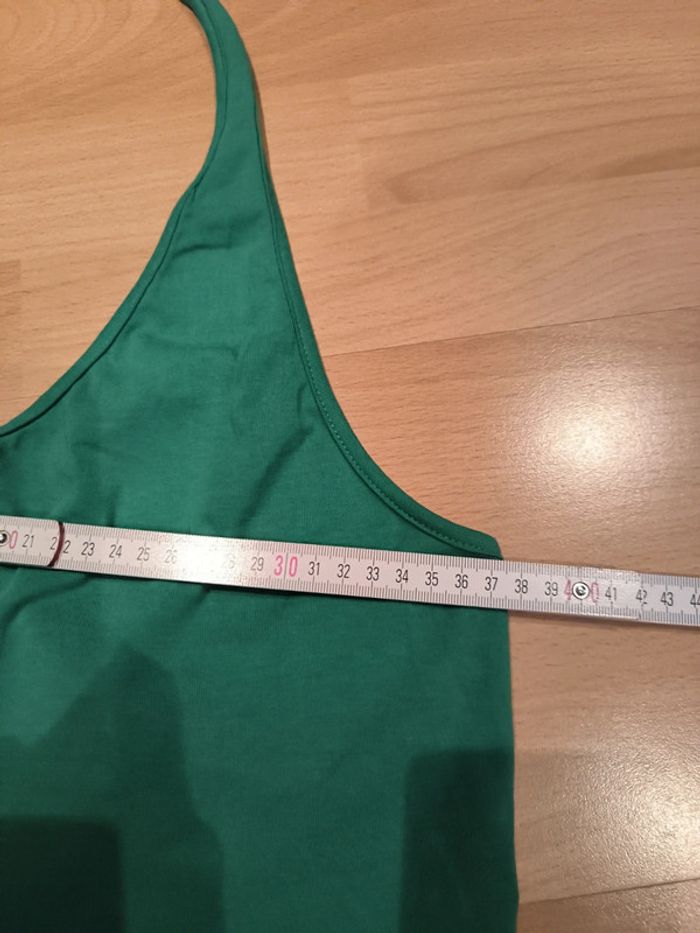 Top vert H&M taille L - photo numéro 3