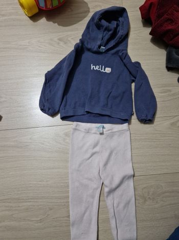 Ensemble sweat leggings fille