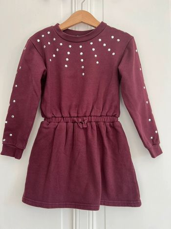 Robe kiabi bordeaux 6 ans