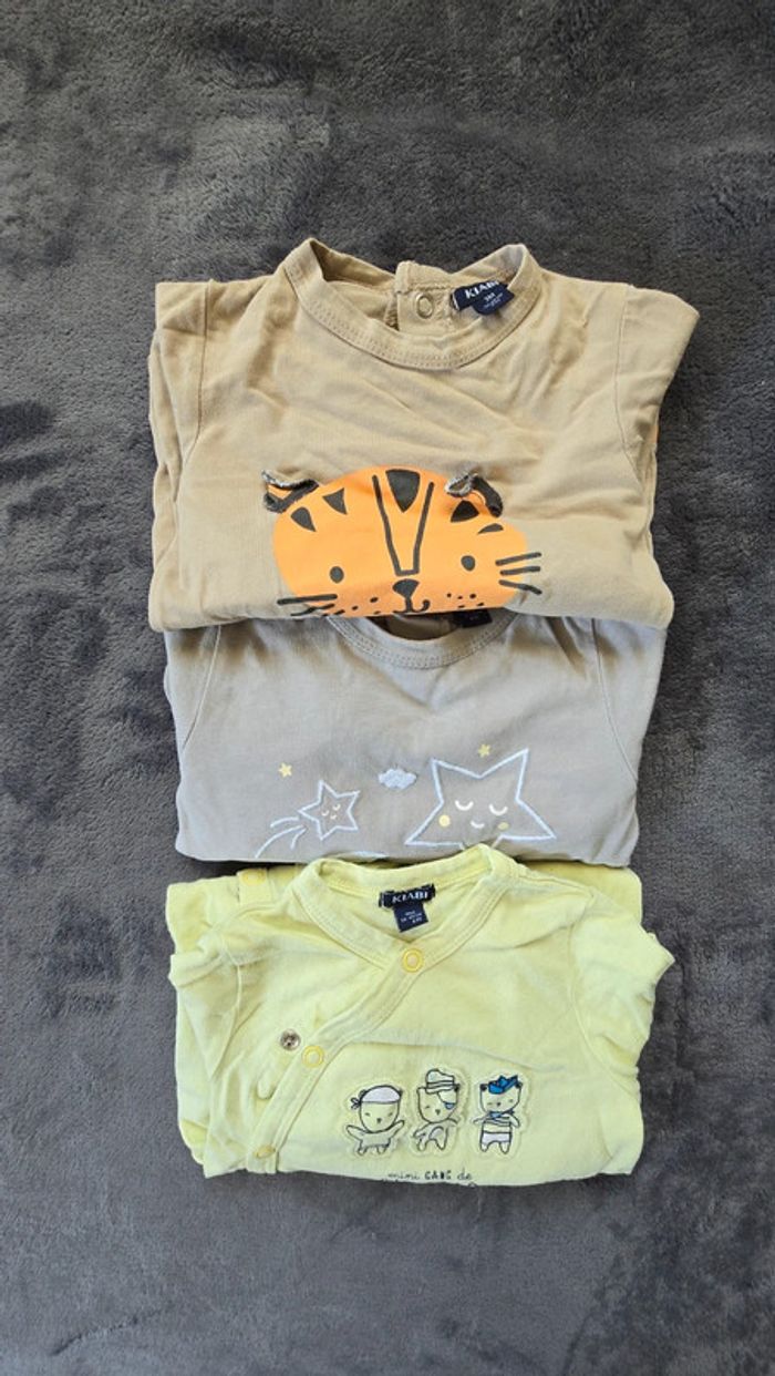 Lot de 3 pyjamas bébé kiabi