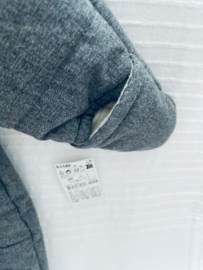 Combinaison gris Kiabi 6 mois - photo numéro 5