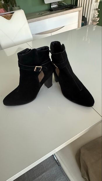 Bottines cuir