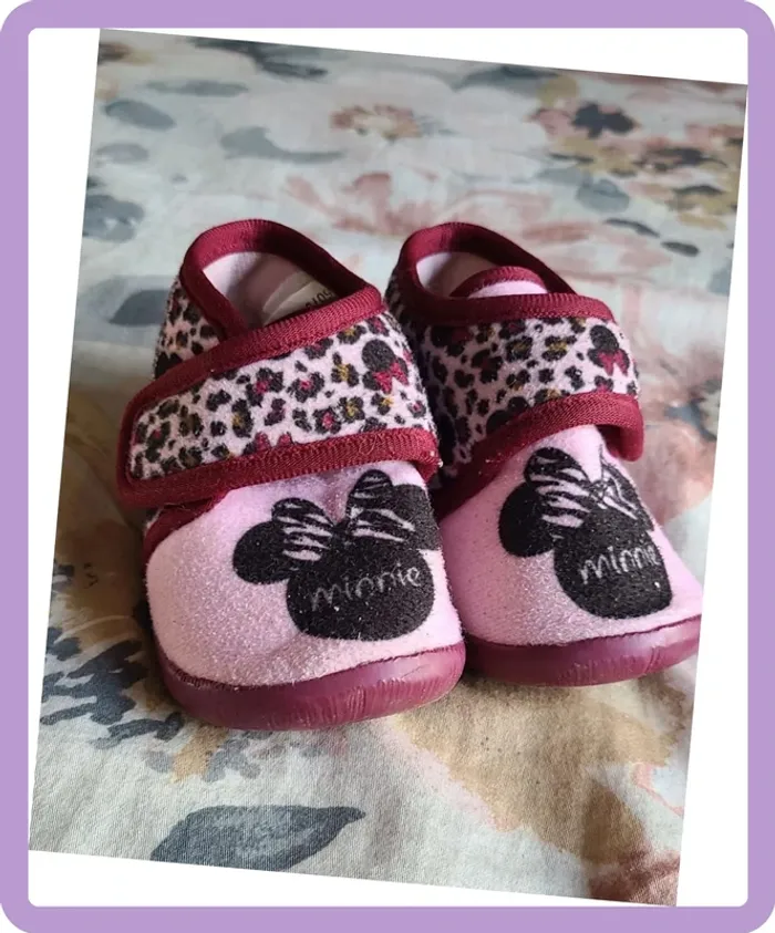 Chaussons Minnie taille 21