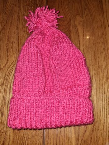 Bonnet 6-8 ans fait main