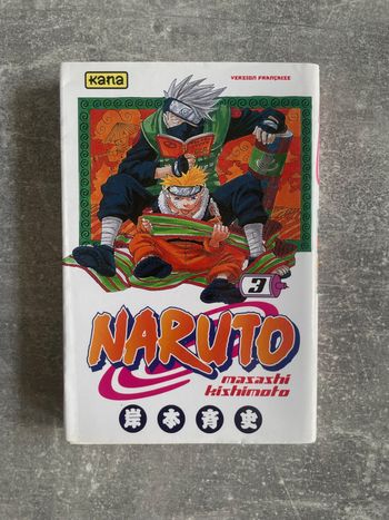 Manga Naruto tome 3 en version française.