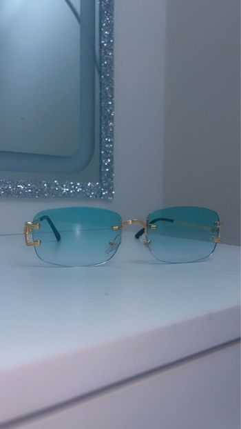 Lunettes carrée de type Cartier pour mode 