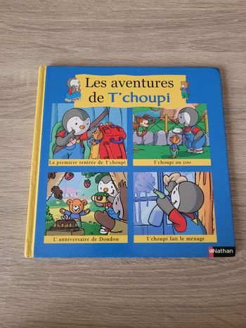 Livre Les aventures de T'choupi 
