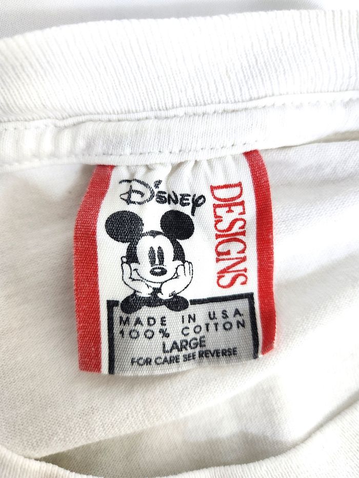 T-shirt Vintage Disney Mickey et Donald - Made in USA - Taille L - photo numéro 4