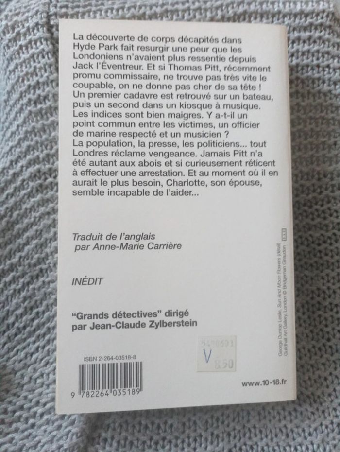 Anne Perry - Le bourreau de Hyde Park - photo numéro 2