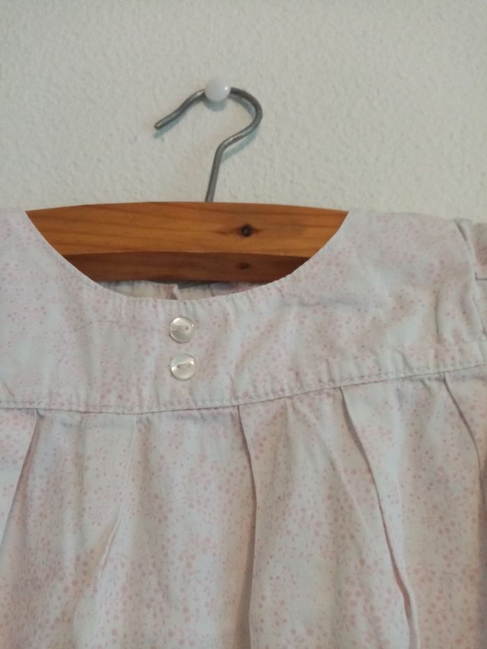 Robe ~Lisa rose ~3 ans ~blanche et rose - photo numéro 4