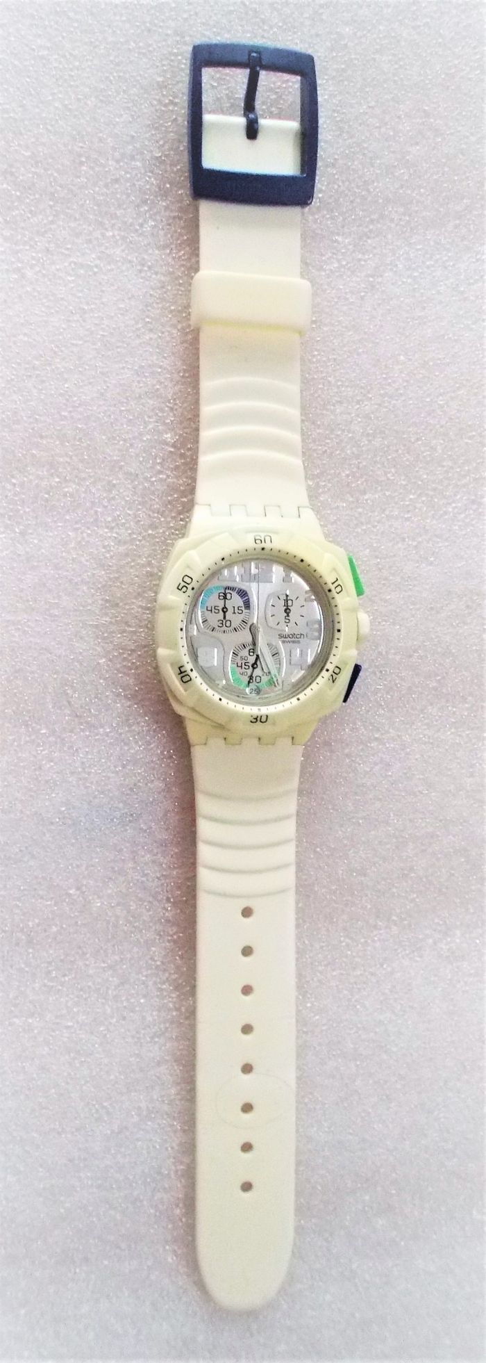 Montre SWATCH Mister Chrono "Pure" - photo numéro 2