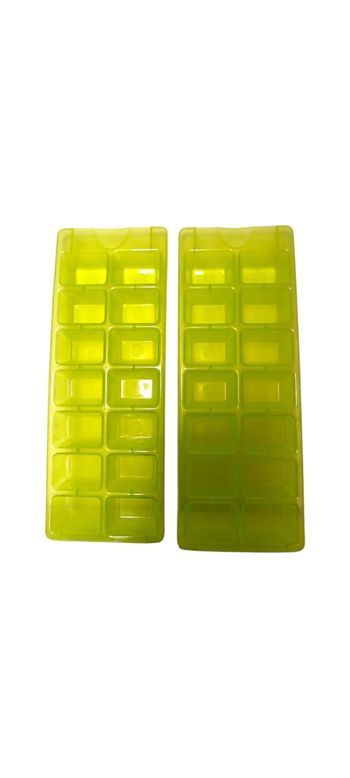 Lot de 2 bacs à glaçons 