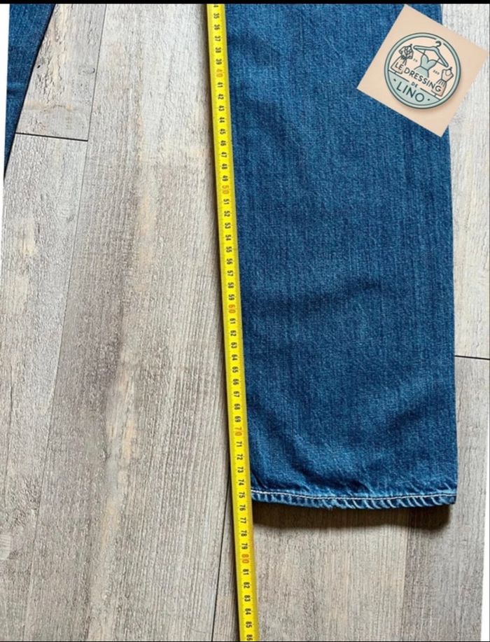 Levi’s 513 Slim Straight W32 L32 – Bleu usé vintage, bon état - photo numéro 9