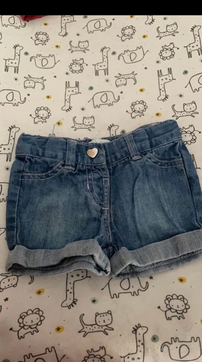 Short en jean