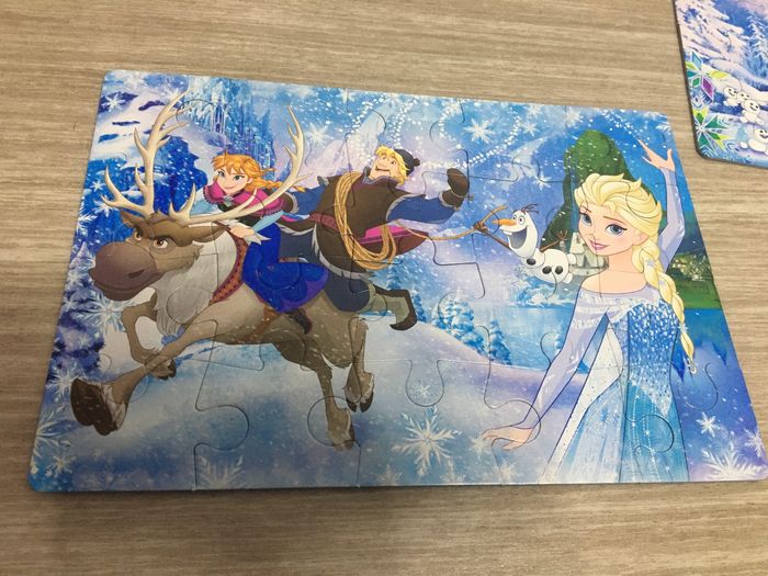Puzzle 2x20 la reine des neiges - photo numéro 3
