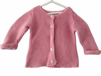 6 mois bébé fille gilet maille tape a l oeil