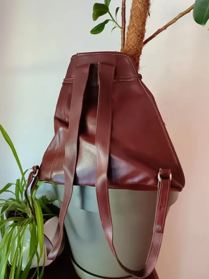 Sac à dos grand format Roseau Longchamp - photo numéro 3