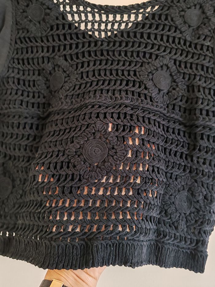 Top court crochet - photo numéro 6