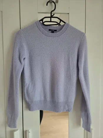 Pull chaud hiver Kiabi fille taille XXS 12 ans mauve