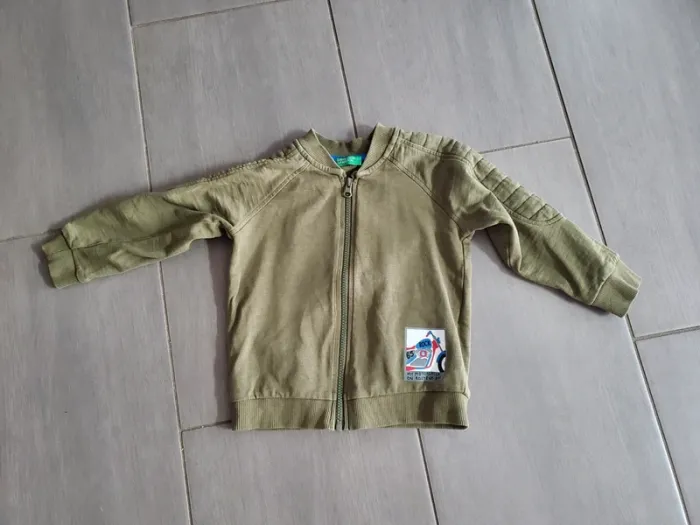 Veste zippée United Colors of Benetton