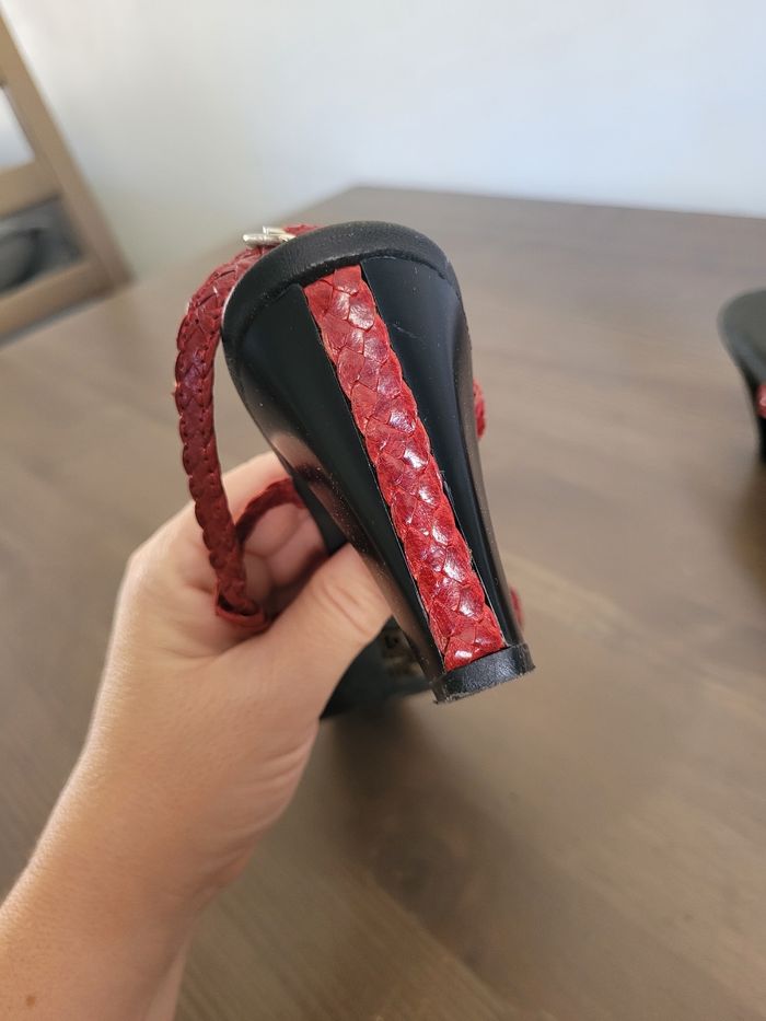 Chaussures à talon vintage pierre cardin 35 - photo numéro 4