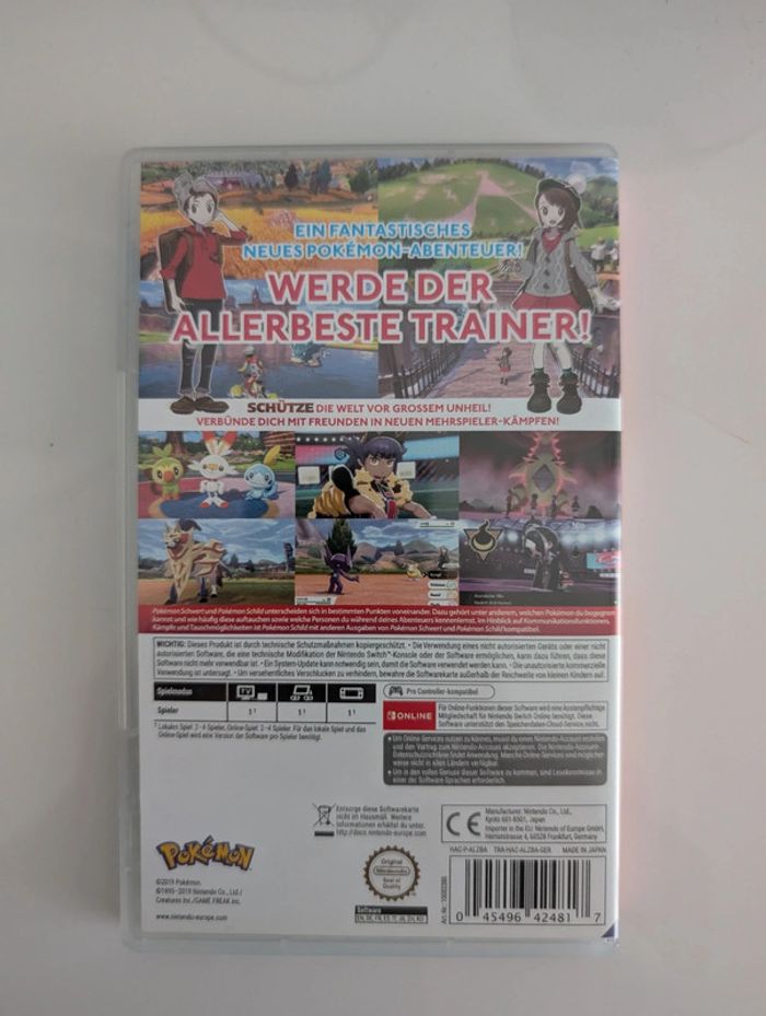 Pokémon Bouclier Switch - photo numéro 2