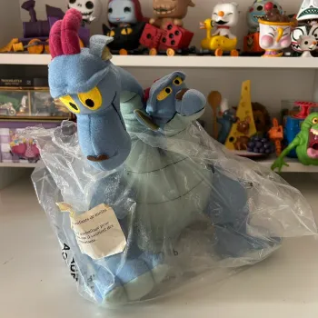 Peluche dragon deux têtes devon et cornouailles