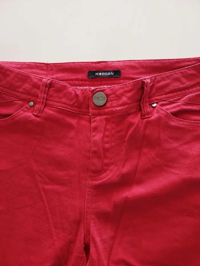 Pantalon rouge 38 Morgan - photo numéro 2