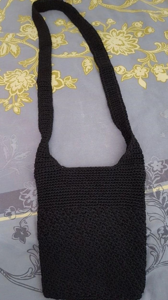 Sac noir bandoulière - photo numéro 2